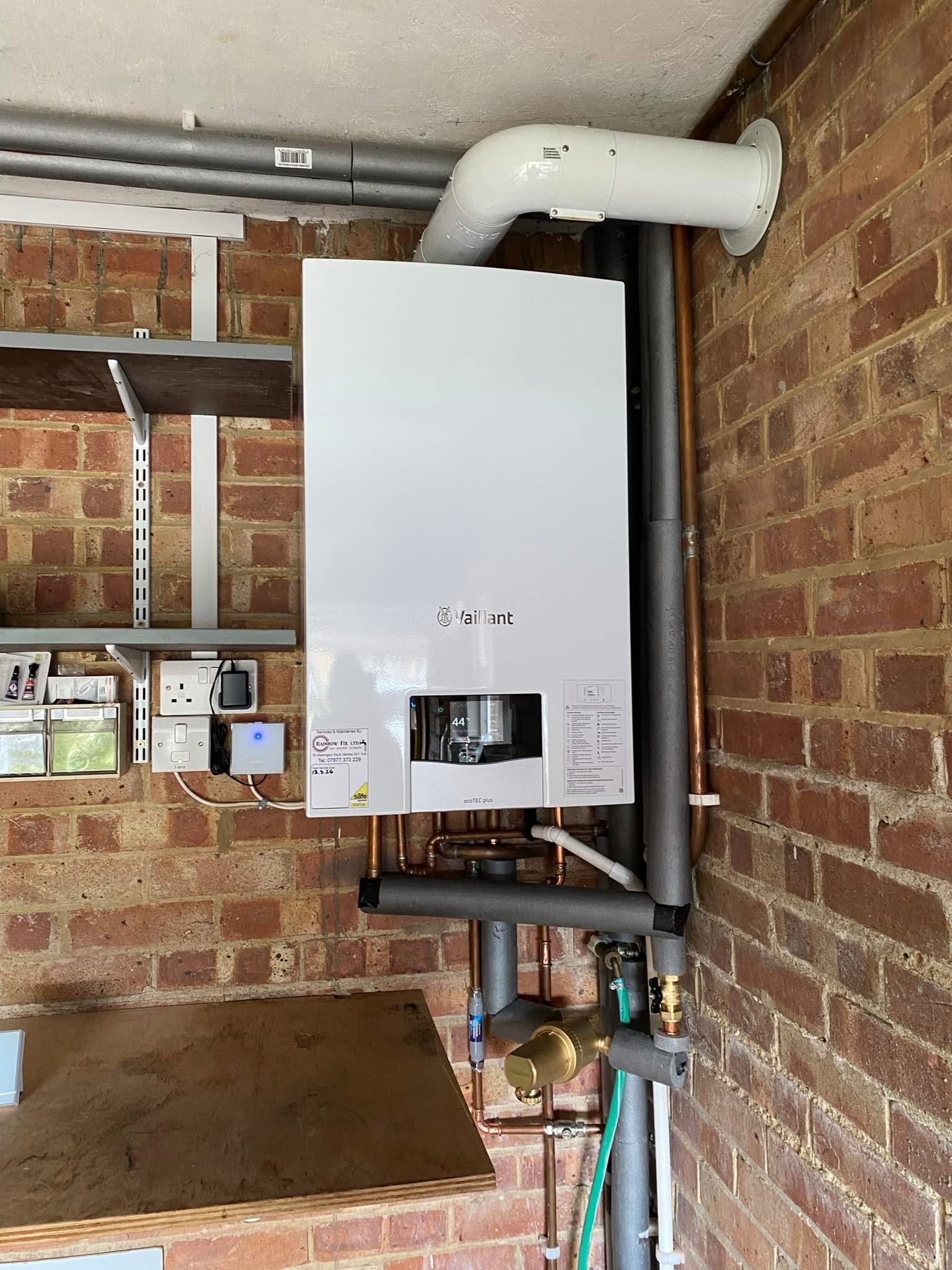 Vaillant boiler installation